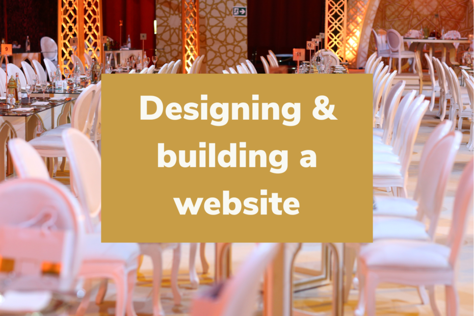 blog cover image for designing and building a new website