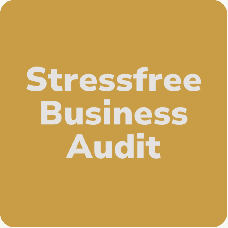 Banner for the Stressfree Business Audit for training and mentoring venue stylists